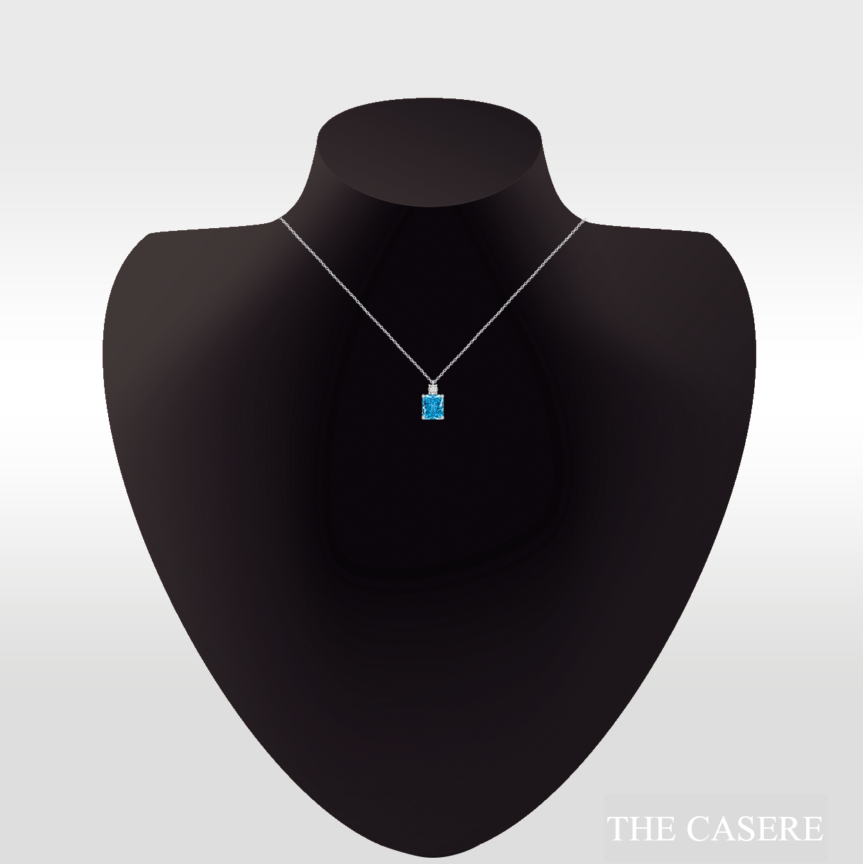 BRILLIANT BLUE GALAXY NECKLACE