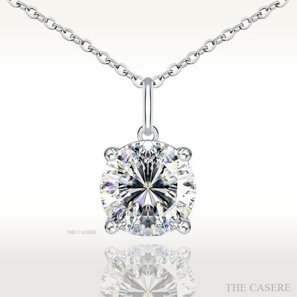 [MOISSANITE DIAMOND] ETERNAL PURE DEW DROPS NECKLACE