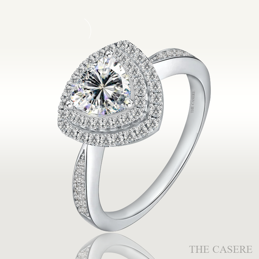 [MOISSANITE DIAMOND] LUXURIOUS SPARKLE RING