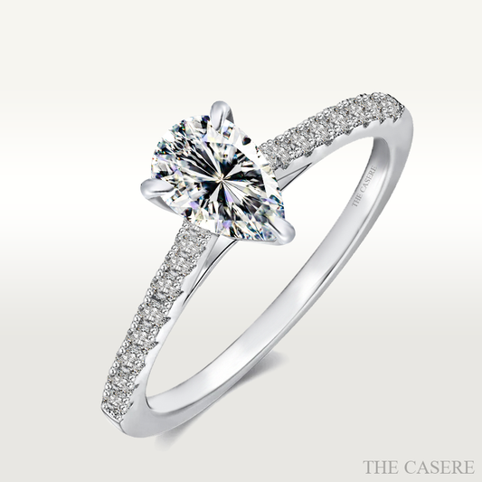 [MOISSANITE DIAMOND] ETERNAL TWINKLE PRINCESS RING