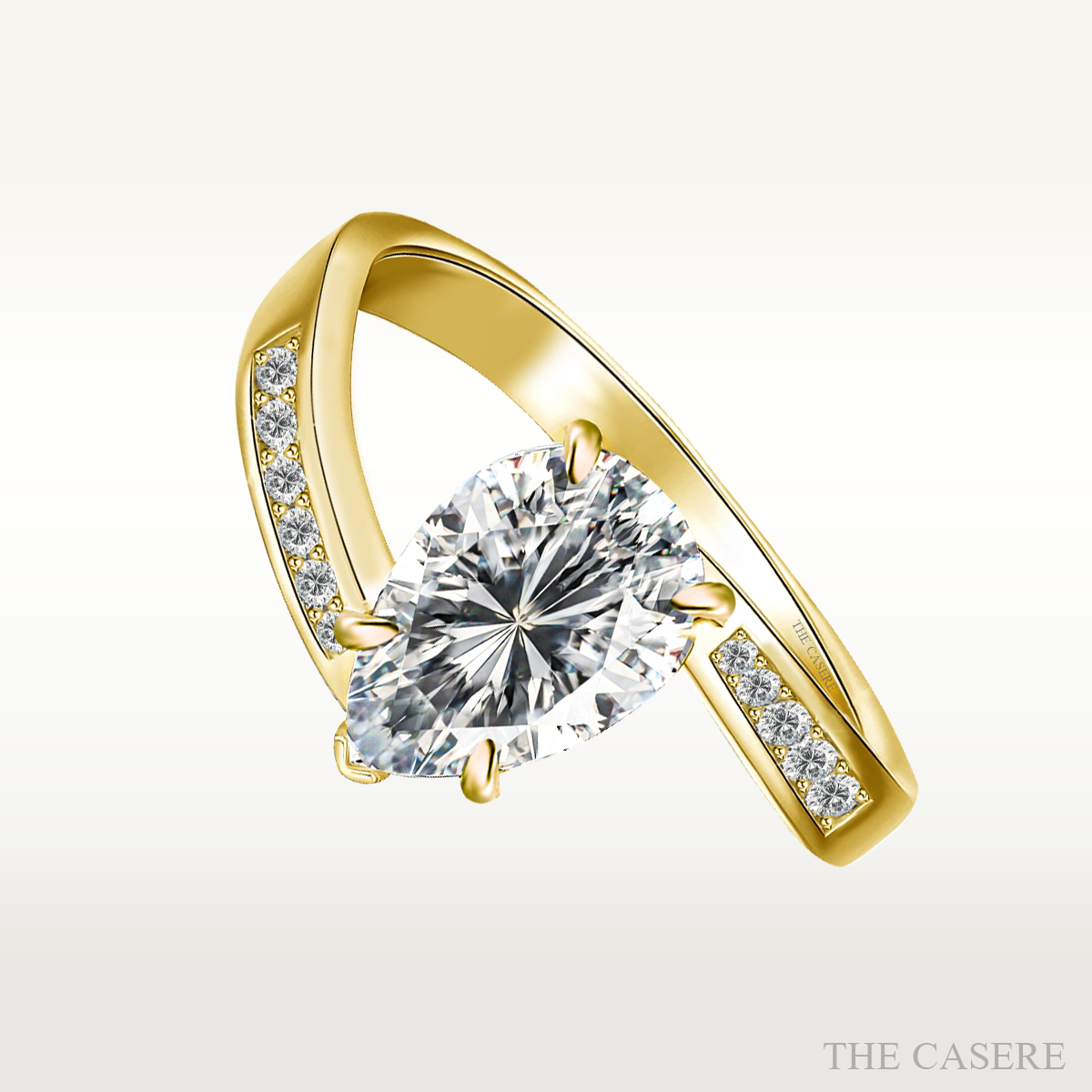 [MOISSANITE DIAMOND] ELEGANT QUEEN RING