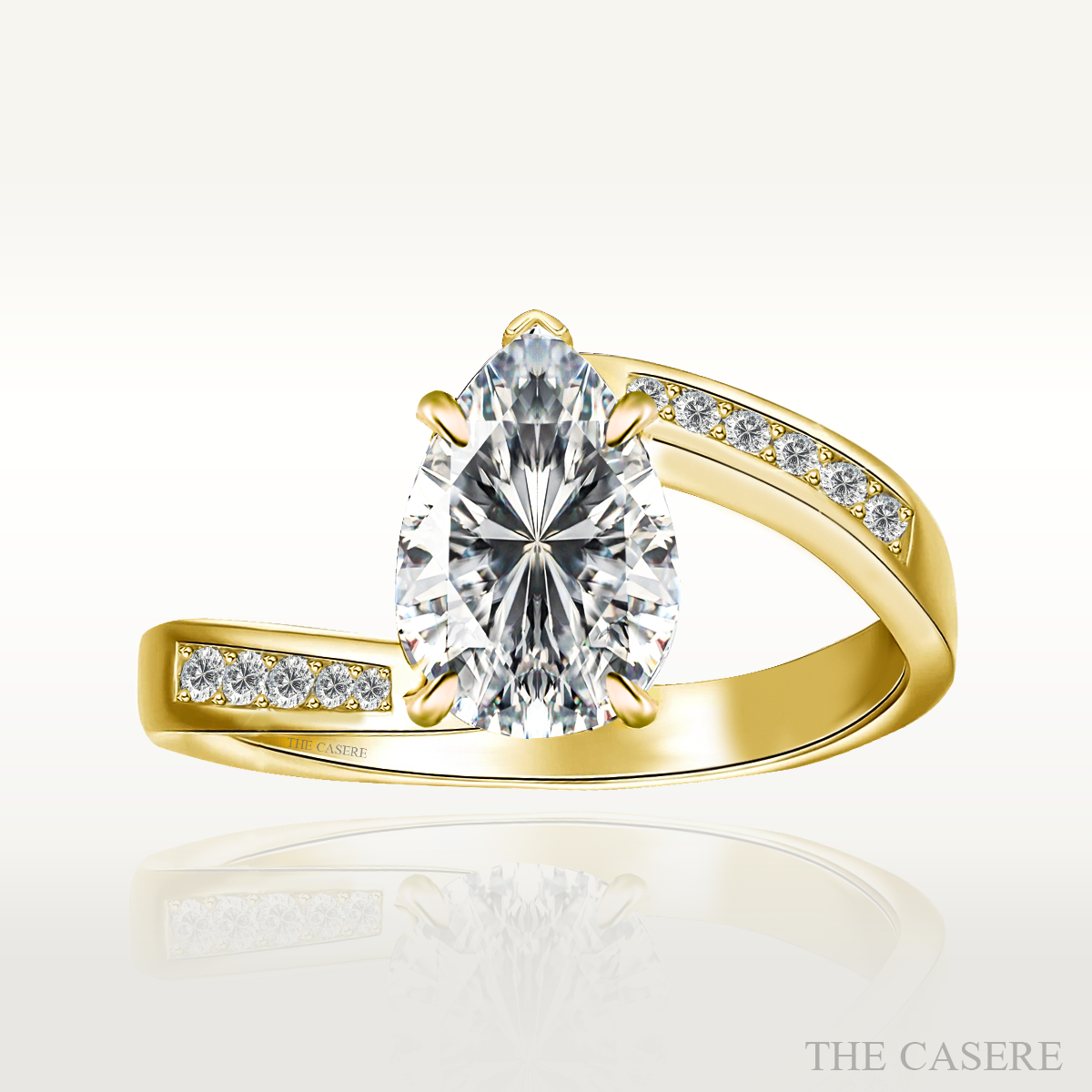 [MOISSANITE DIAMOND] ELEGANT QUEEN RING