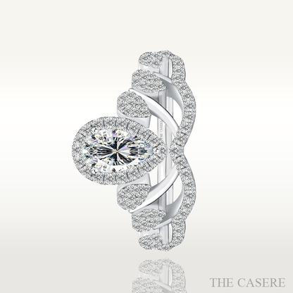 [MOISSANITE DIAMOND] ETERNAL SPARKLING ROYAL RING