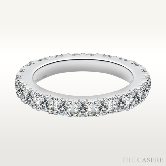 [FULL MOISSANITE DIAMONDS] ETERNAL CHIC RING