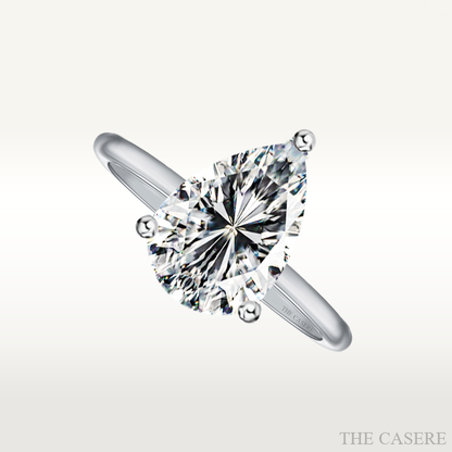 [MOISSANITE DIAMOND] ETERNAL NOBLE PRINCESS RING