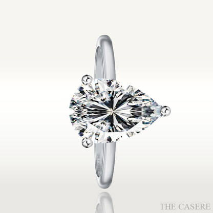 [MOISSANITE DIAMOND] ETERNAL NOBLE PRINCESS RING